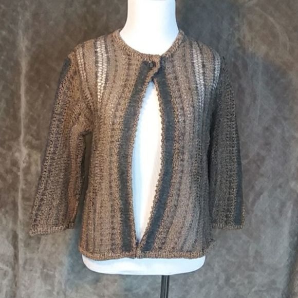 JNY PM one button cardigan - Picture 1 of 8